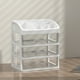 thumbnail image 5 of Caja De Almacenamiento De Cosméticos, Organizador De Escritorio De Maquillaje Transparente Para, 5 of 8