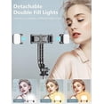 thumbnail image 2 of Selfie Stick Tripod with Light, 45'' Selfie Stick with Wireless Remote, Portable Phone Tripod Compatible with iPhone 15 Pro Max/15/14 Pro/14/13, Samsung S22/ S23 Ultra/Android Smartphone, 2 of 5