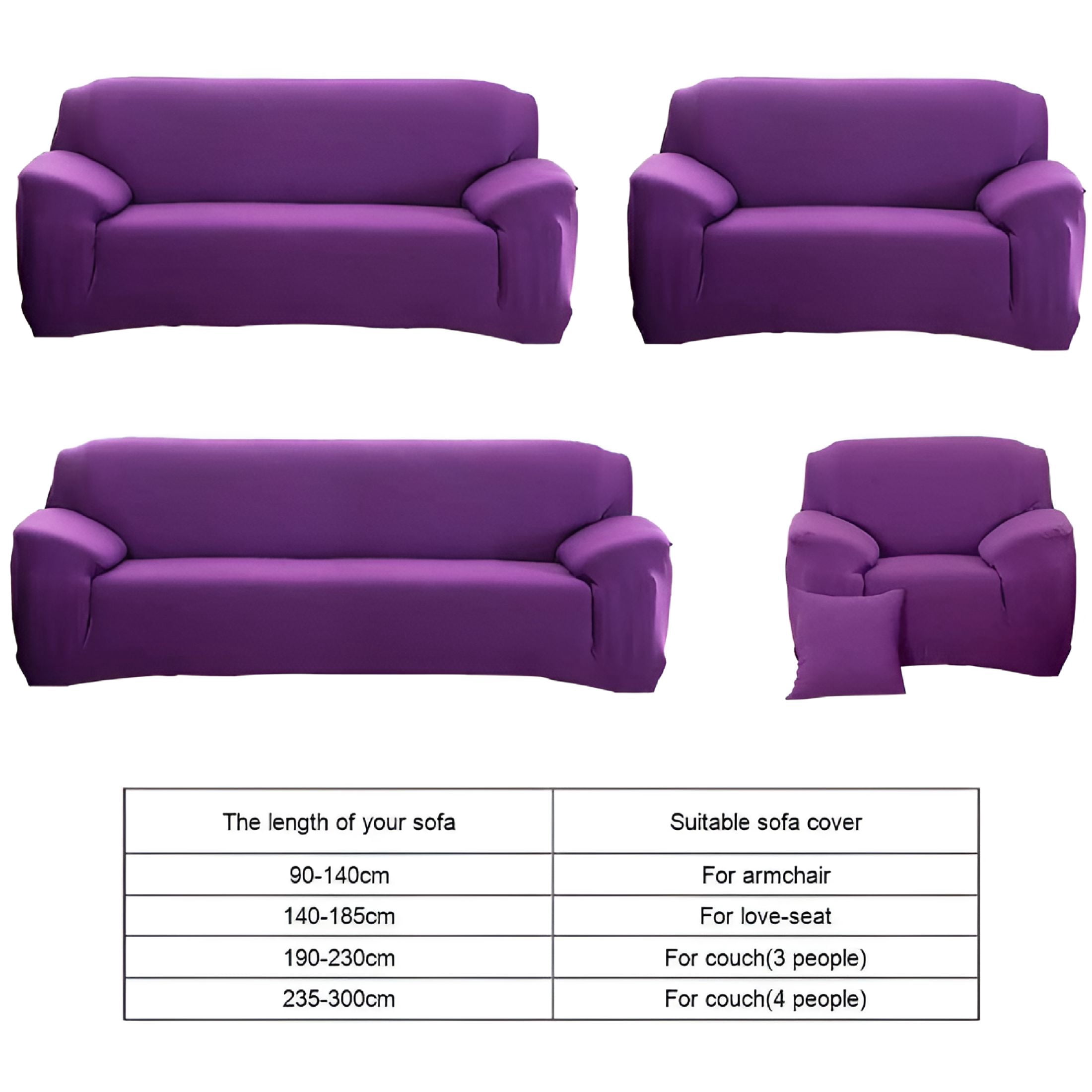 AUQ 2026 New Couch Cover for Living Room,2 Seater Stretch Furniture Protector,Dust-Proof Loveseat Cover - Elastic Fit,Machine Washable,Pet Friendly Home Decor （Dark Red）