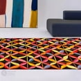 thumbnail image 6 of 5x7, 6x8, 6x9 Wool tufte, Geometric area rug, Hallway, Bed, Kids, Living, room, Handmade carpet, 6 of 7