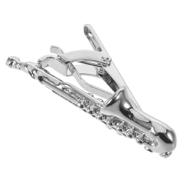 Moluckfu Sujeta Plateado Con Saxofón Para Con Agarre Cómodo Y Durable