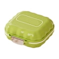 thumbnail image 2 of Japceit Jewelry Travel Case, Compartmentalized Storage Box For Earrings Rings Necklaces, Portable Mini Pill Organizer, Small Trinket Holder, 2 of 6