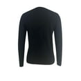 thumbnail image 6 of Craaazy Womens Sweaters Lightweight Sweater Ribbed Knit V Neck Sweatshirt Long Sleeve Tunic Blouse Gifts, 6 of 9