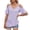 XPurple, variant on Kelon Shirts for Women Short Sleeve Shirts Cowl Neck Vacation Clothes Cruise Outfits Business Casual Blouses 2026 Summer Tops, XL