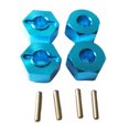 thumbnail image 1 of Vogacara RCGOFFLOW-Soporte hexagonal de rueda fuerte de aleación de aluminio para adaptador 1/16 HSP 94186, pieza de coche de control remoto, Kits de construcción modelo Azul, 1 of 1