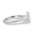 thumbnail image 4 of ESTE ORIGIN 2.00Ct Round Cut Minimalist Bezel-Set Lab-Grown Diamond Solitaire Engagement Ring in 10K White Gold for Women, 4 of 7