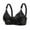 Black bras for women, variant on Push Up Bra for Women Wire Free No Rim Comfy Lightweight Everyday Underwear Bra Elder Compression Underwire T-Shirt Bras Sports Bras Bras