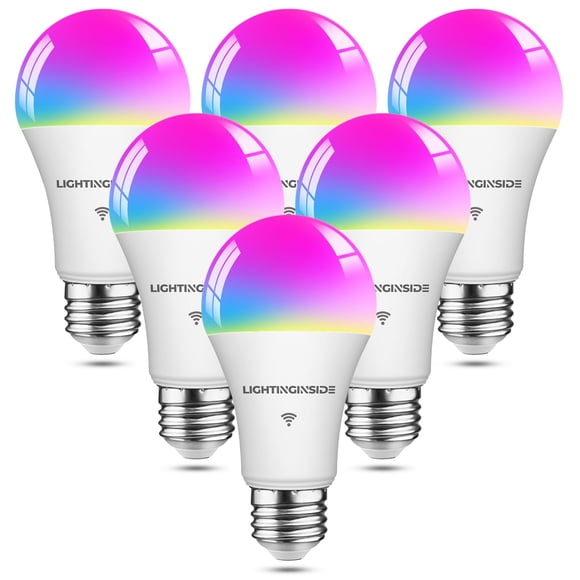 Bombillas inteligentes para iluminación interior, 11 W, 1350 LM, 100 W, equivalente a 6 unidades