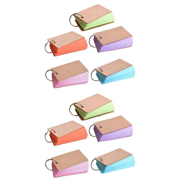 Set of 2 Affirmation Cards Notebook Fashionable Notepad DIY Memo Books