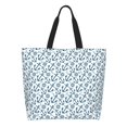thumbnail image 1 of Fotbe Nautical Theme Anchors Bolsa Tote Estética de Lona con Estampado para Mujer - Bolsa Reutilizable de Hombro Casual para Vacaciones, Compras, Trabajo y Gimnasio, 1 of 8