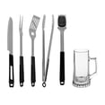 thumbnail image 1 of Juego de Asado Tramontina Churrasco 5 Piezas con Tarro cervecero, 1 of 5