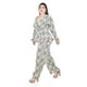 thumbnail image 2 of Conjunto estampado Roman Fashion /Curvy, 4348 (Hueso-Negro) beige 38, 2 of 7