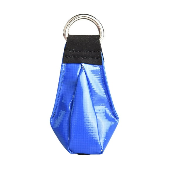 210g Tree Arborist Rock Climbing Throw Weight Bag Pouch Caving Working Safety Rope Throwing Bag - Blue