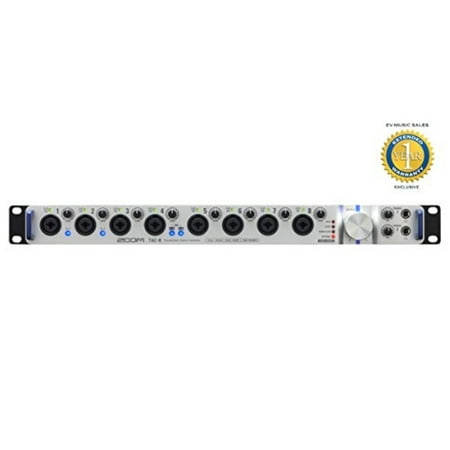 Zoom TAC-8 18 x 20 Thunderbolt Audio Interface with 1 Year Free Extended