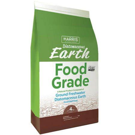 Harris Products Group Food Grade Diatomaceous Earth, 4 Pound Bag