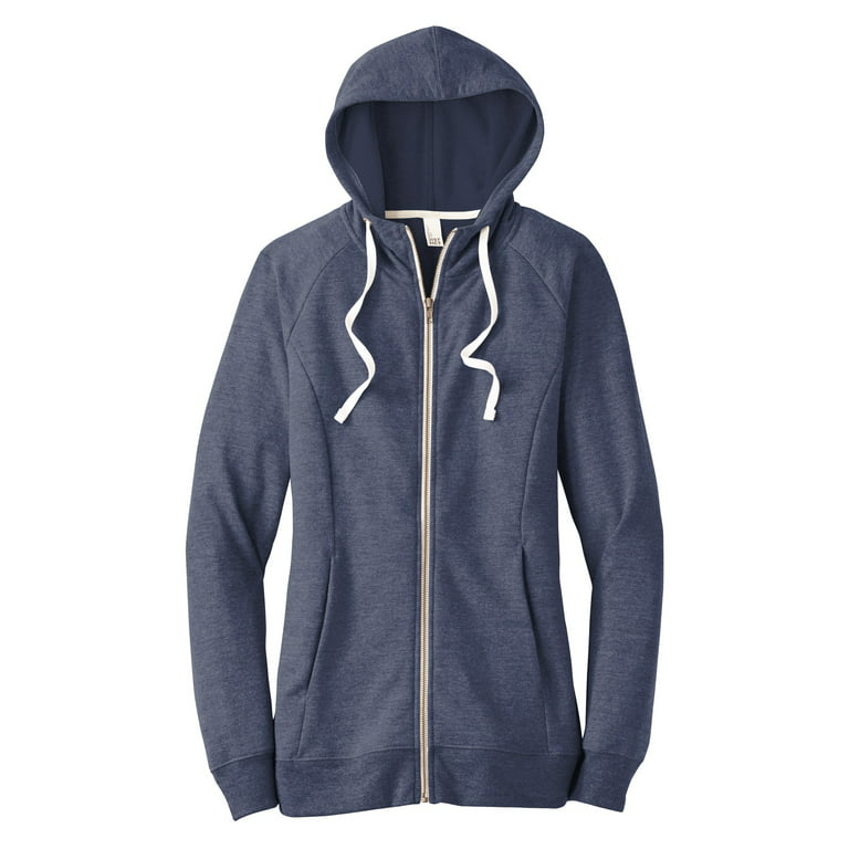 Natural Reflections Harbor Terry Full-Zip Long-Sleeve Hoodie for Ladies