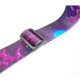 thumbnail image 4 of Sangle de Guitare Colorée Motif Nuage Étoile Violet Polyester, 4 of 4