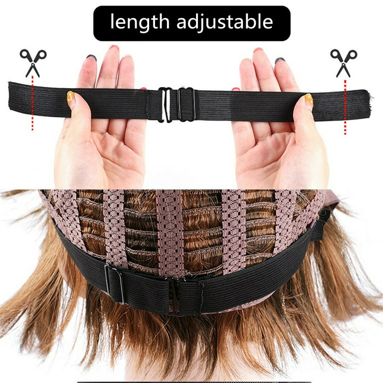 keusn adjustable elastic bands for wig adjustable wig band wig band for  keeping wig in place 