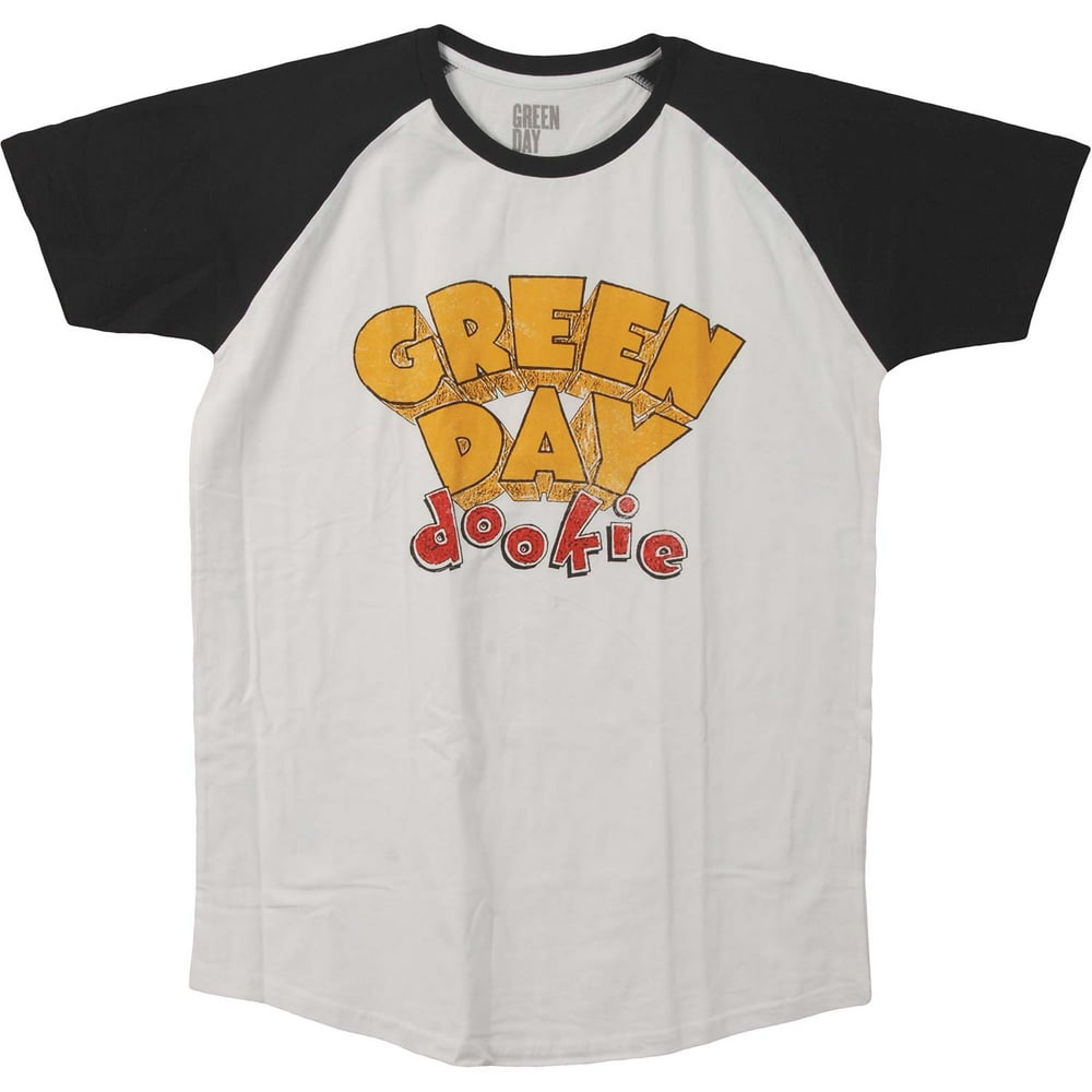 Green Day - Green Day Men's Dookie T-shirt Black/White - Walmart.com - Walmart.com