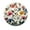 FFclock023, variant on ZXCXRQFa Clocks Colorful Zebra Wall Clock Silent 10 Inch Battery Operated Non Ticking Round Decorative Wood Quiet Clocks for Bedroom Office School Home