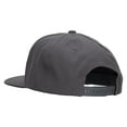 thumbnail image 2 of Big Size 6 Panels Flat Bill Snapback - Dk Grey XL-3XL, 2 of 5