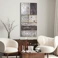 thumbnail image 5 of Empire Art Stacked 2 Abstract Painting, by Martin Edwards, 60" x 30"., 5 of 12
