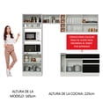 thumbnail image 5 of Cocina Integral Completa Modular Madesa Glamy 270cm BN 09, 5 of 5