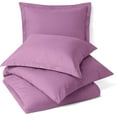 thumbnail image 2 of Ultra Soft 1000 Series Lavender 3 Piece California Queen Duvet Cover Set ( Duvet Cover + 2 Pillowcases ) Zipper Closure Egyptian Cotton Farmhouse Bedding Comforter Cover Set, 2 of 5