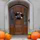 thumbnail image 3 of Guirnalda redonda de Halloween para puerta delantera, guirnalda para colgar en la pared, decorativa , artificial aterradora para cé Baoblaze Corona de puerta delantera, 3 of 7