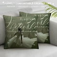 thumbnail image 3 of Qinduosi of Throw Pillow Cover Rustic Decorative Pillow Case Home Decor Cushion Pillowcase White, 3 of 5