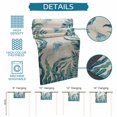 thumbnail image 6 of Turquoise Jellyfish Coastal Table Runner 72 Inches, Summer Ocean Seaweed Rustic Bed Runner Dresser Scarves Tabletop for Indoor Outdoor Parties/Ceremony/Banquet, 14" x 72", 6 of 9