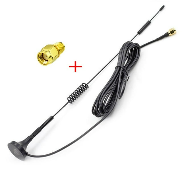 58 ~ 7Dbi Gain Magnetic Stand Antenna For 868Mhz/915Mhz Vertical Polarization Compatible With Sma/Rp Sma Connector