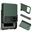 thumbnail image 6 of Case with Clip for Motorola RAZR 2023, BELTRON Snap-On Protective Cover with Rotating Belt Hip Holster Combo & Built in Kickstand for RAZR 40 NOT ULTRA - Cyprus Green, 6 of 9