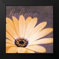 thumbnail image 2 of Gibbons, Lauren 20x20 Black Modern Framed Museum Art Print Titled - Believe Flower, 2 of 5