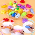 thumbnail image 2 of Squishy Toys VISCOO, paquete de 120 unidades, Mochi Squishy, para niños, con balde, 2 of 8