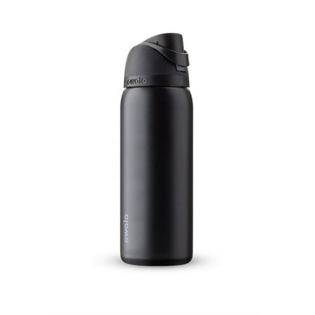 UPC 847280062317 product image for Owala FreeSip Water Bottle Stainless Steel  32 Oz.  Very Dark Black | upcitemdb.com