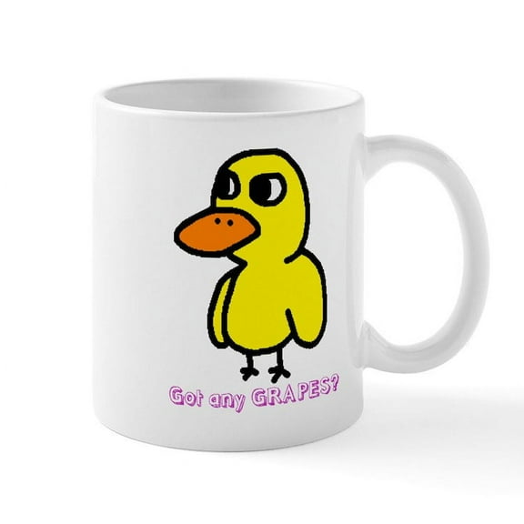 CafePress - Duck Song Mugs - 11 oz Ceramic Mug - Novelty Coffee Tea Cup