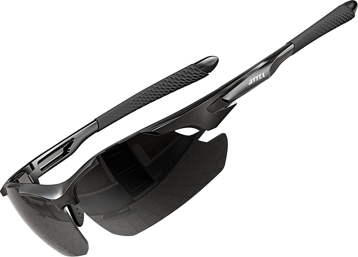 ATTCL Mens sunglasses, Polarized Cycling Glasses For Women and Men