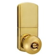 thumbnail image 2 of MiProducts Corp Electronic Touchpad Keyless Entry Door Lock Gold Brass Finish, 2 of 7