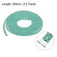 thumbnail image 2 of Uxcell 2.5 Yard 6mm Glitter Sequins Rope Sequins Rhinestone Tube Cord for DIY Clothing Jewelry Lake Green, 2 of 5
