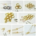 thumbnail image 6 of 15Color 10mm Open Jump Rings 1950pcs Aluminum Jump Rings, 6 of 9