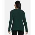 thumbnail image 5 of Time and Tru Women's and Women's Plus Matte Chenille Sweater, Midweight, Size XS-4X, 5 of 5