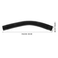 thumbnail image 2 of DEEPCRAFF Cold Air Intake Tube Black ABS Corrugated Pipe For Efficient Vehicle Comfort 1Pack, 2 of 8