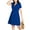 Royal Blue, variant on Women's Plus Size Summer Dress with Pockets, Casual and Party Ready