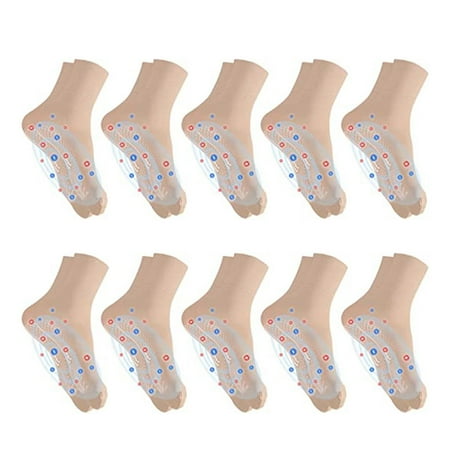 

Hot Savings Socks! YOHOME Body Shaping Stretch Socks Body Shaping Stretch Socks Negative Ions Shaping Elastic Socks for Spring and Summer 10pair