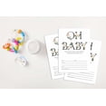thumbnail image 4 of Inkdotpot 30 Gender Neutral Baby Shower Invitation Cards Oh Baby Fill In Blank Invites, 4 of 7