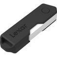 thumbnail image 4 of Lexar 32GB JumpDrive TwistTurn2 2.0 USB Flash Drive, Black, 4 of 9