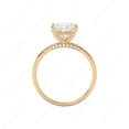 thumbnail image 4 of Cora Jewellery 2CT Heart Moissanite Solitaiire Engagement Ring For Women, 14K Yellow Gold, 4 of 5