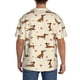 thumbnail image 3 of Fotbe Heart Dachshund Camisa Estampada de Manga Corta para Hombre, Casual de Verano, Estilo Playero, Sin Arrugas-Small, 3 of 5