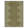 thumbnail image 4 of GlowSol 9' x 12' Large Washable Rug Geometric Striped Area Rug Soft Non Slip Low Pile Stain Resistant Carpet for Living Room Bedroom, Camel, 4 of 7